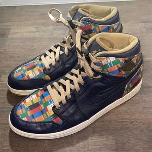 NIKE Air Jordan Retro High 1 RTTG VaporMax ny Yankees Men’s Size 13 Pre-owned